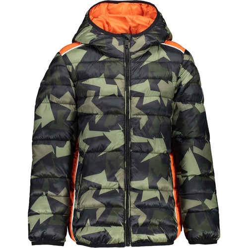 CMP KID JACKET FIX HOOD verde