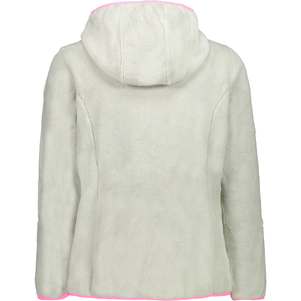 Cmp forro polar niño Cmp KID G JACKET FIX HOOD vista trasera Cmp forro polar niño Cmp KID G JACKET FIX HOOD vista trasera