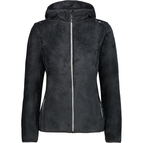 CMP WOMAN JACKET FIX HOOD negro