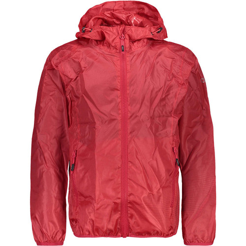 CMP KID G JACKET FIX HOOD RORS rojo