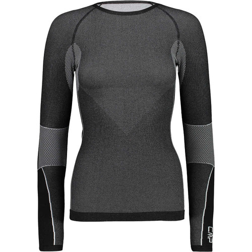 CMP WOMAN SEAMLESS SWEAT negro