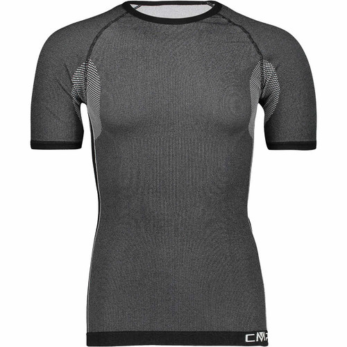 CMP MAN SEAMLESS T-SHIRT negro
