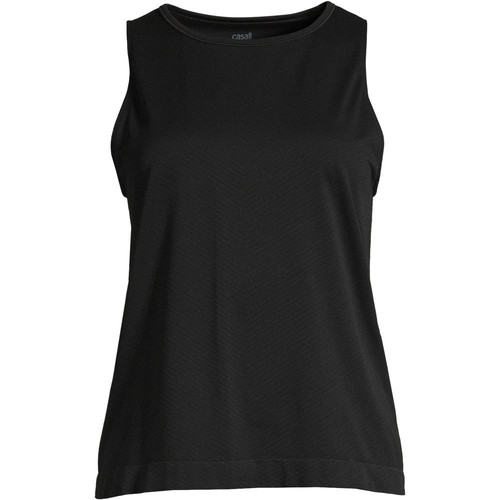 CASALL CASALL ESSENTIAL BLOCK SEAMLESS TANK negro