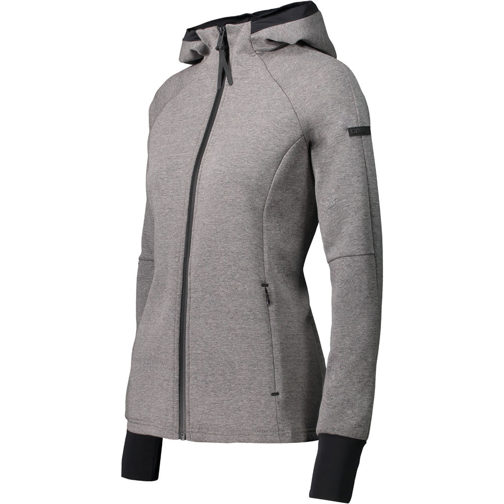 Cmp sudadera mujer Cmp WOMAN JACKET FIX HOOD vista detalle Cmp sudadera mujer Cmp WOMAN JACKET FIX HOOD vista detalle