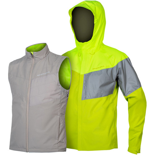 ENDURA CHAQUETA URBAN LUMINITE 3 EN 1 II amarillo