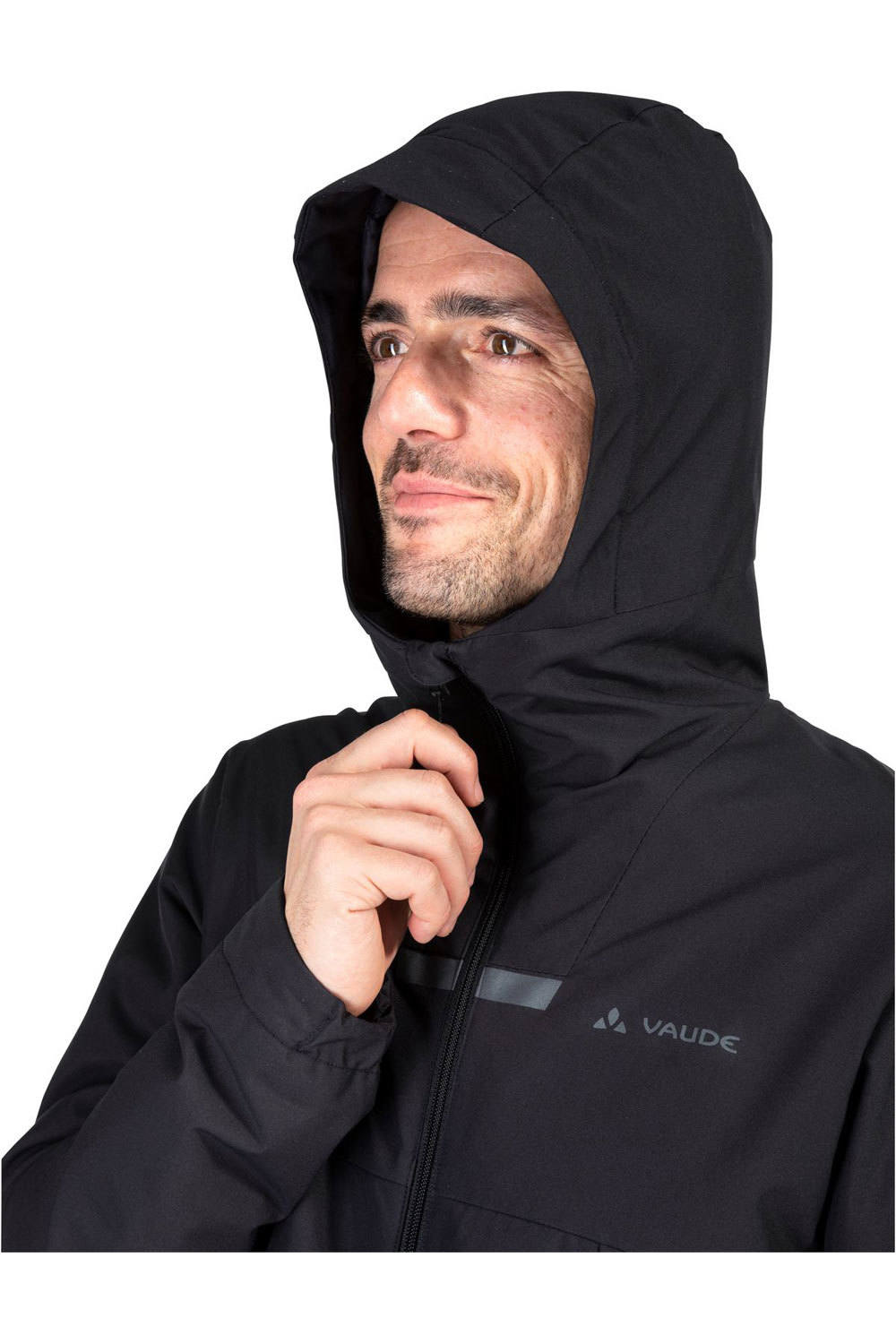 Vaude chaqueta impermeable ciclismo hombre Vaude Mens Cyclist padded Jacket IV vista detalle Vaude chaqueta impermeable ciclismo hombre Vaude Mens Cyclist padded Jacket IV vista detalle