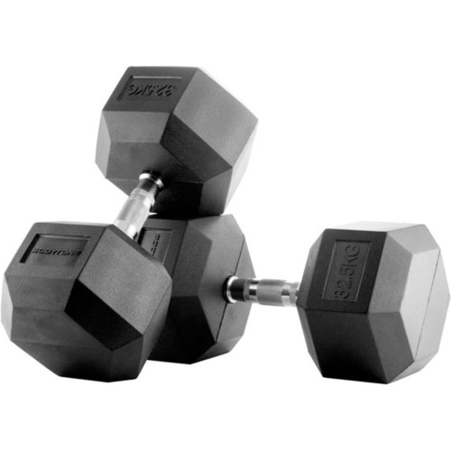 BODYTONE MANCUERNA  GOMA HEXAGO 35 KG (PAR)