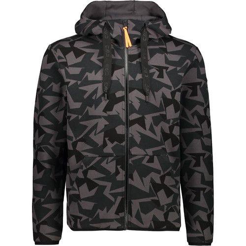 CMP MAN JACKET FIX HOOD gris