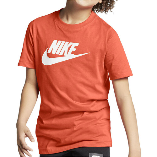 NIKE B NSW TEE FUTURA ICON TD naranja
