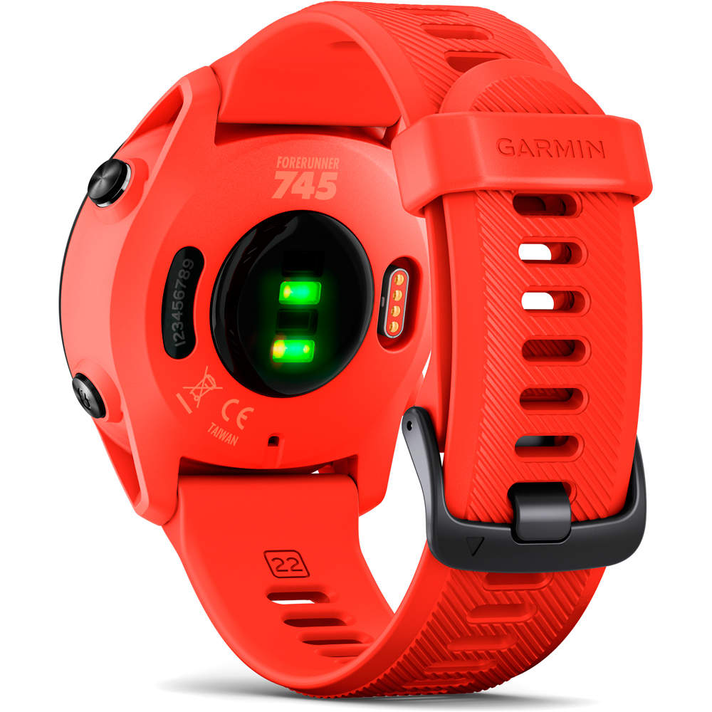 Garmin pulsómetros con gps Garmin FORERUNNER 745 ROJO 01 Garmin pulsómetros con gps Garmin FORERUNNER 745 ROJO 01