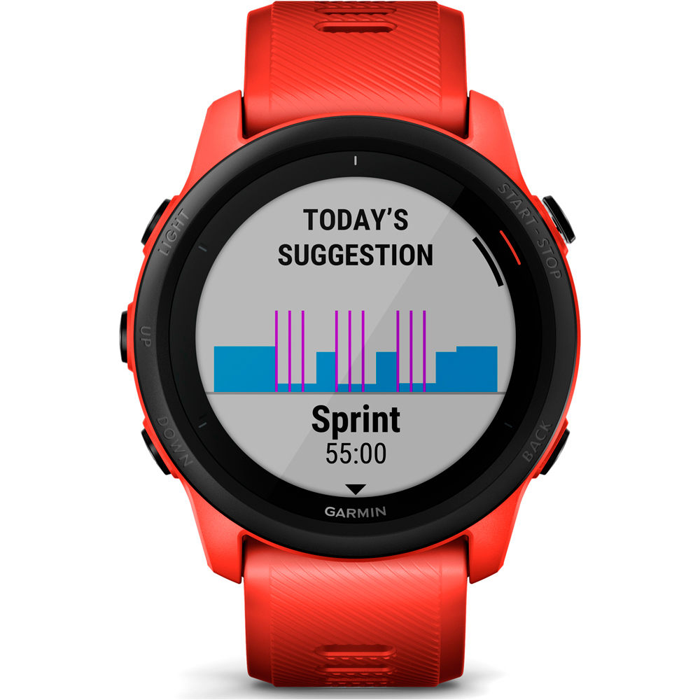 Garmin pulsómetros con gps Garmin FORERUNNER 745 ROJO 05 Garmin pulsómetros con gps Garmin FORERUNNER 745 ROJO 05