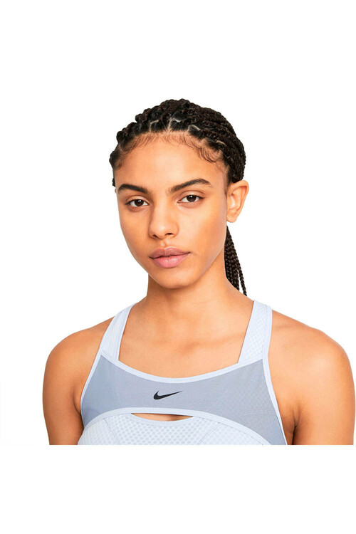 NIKE NIKE ALPHA ULTRABREATHE BRA azul