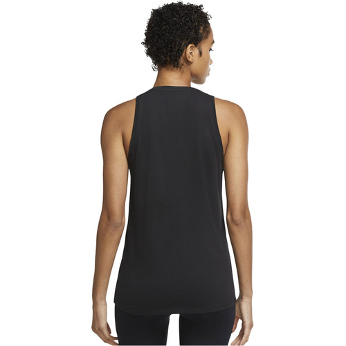NIKE W NK DRY TANK ICON CLASH negro