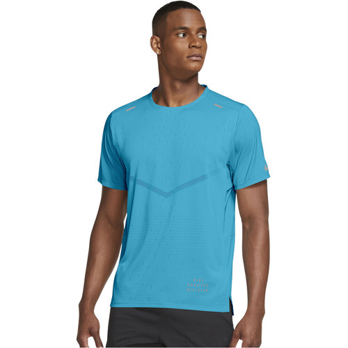 NIKE M NK RN DVN RISE 365 SS azul