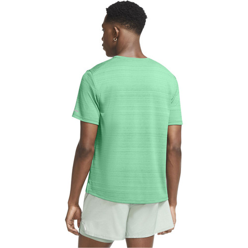 NIKE M NK DF MILER TOP SS verde
