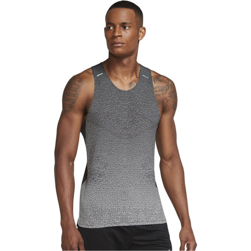 NIKE M NK RN DVN PINNCLE TANK 14HR negro