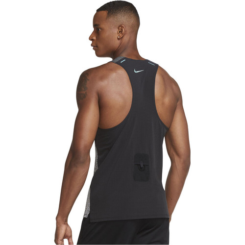 NIKE M NK RN DVN PINNCLE TANK 14HR negro