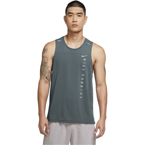 NIKE M NK RN DVN MILER TANK HYBRD azul