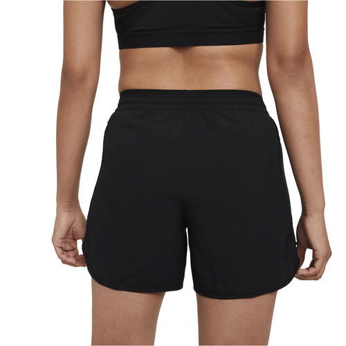 NIKE W NK TEMPO LUXE SHORT 5IN negro
