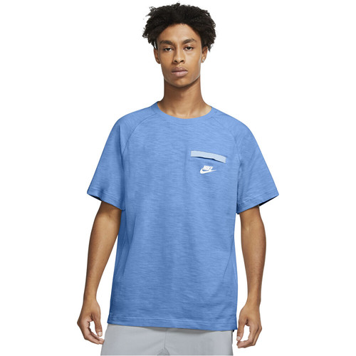 NIKE M NSW ME SS LTWT TOP azul