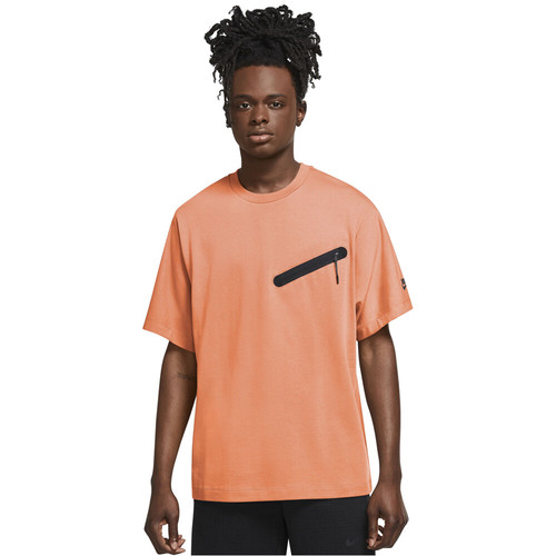 NIKE M NSW PE SS KNIT TOP naranja