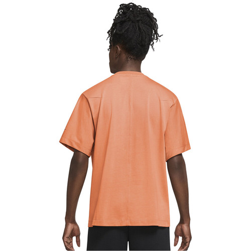 NIKE M NSW PE SS KNIT TOP naranja