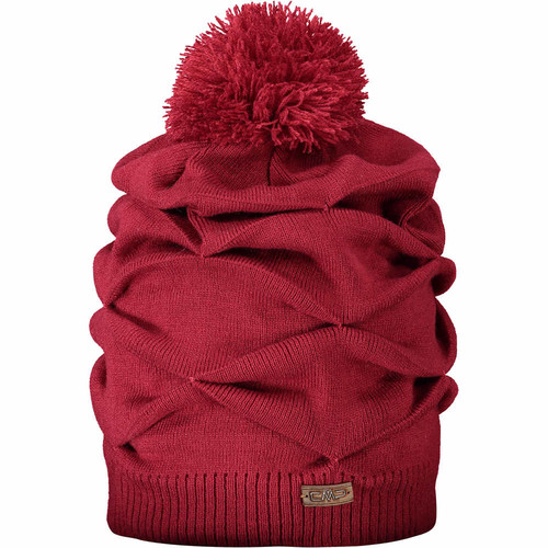 CMP WOMAN KNITTED HAT RO rojo