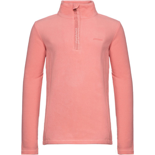 PROTEST MUTEY JR 1/4 ZIP TOP rosa