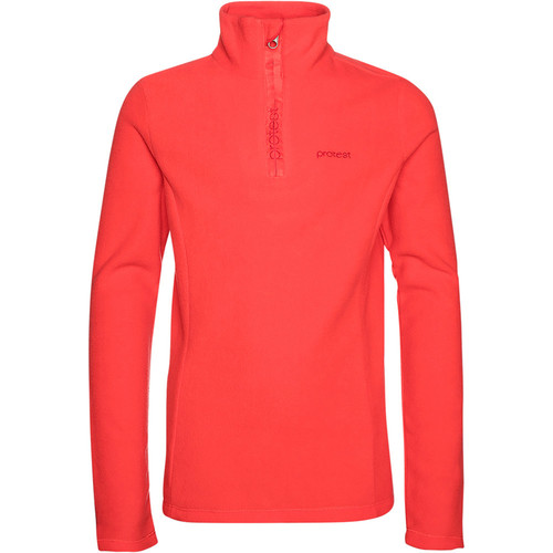 PROTEST MUTEY JR 1/4 ZIP TOP RO rojo