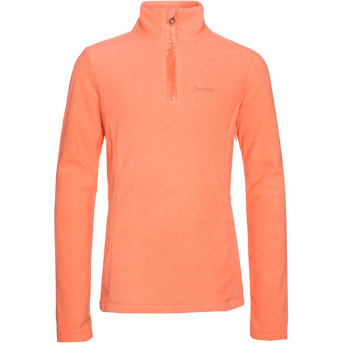 PROTEST MUTEY JR 1/4 ZIP TOP naranja