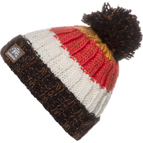 PROTEST LOGAN BEANIE rojo