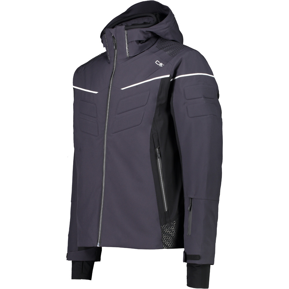 Cmp chaqueta esquí hombre Cmp MAN JACKET ZIP HOOD GR vista detalle Cmp chaqueta esquí hombre Cmp MAN JACKET ZIP HOOD GR vista detalle
