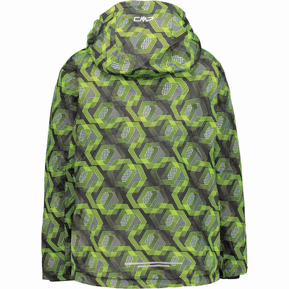 Cmp chaqueta esquí infantil Cmp KID JACKET SNAPS HOOD vista trasera Cmp chaqueta esquí infantil Cmp KID JACKET SNAPS HOOD vista trasera
