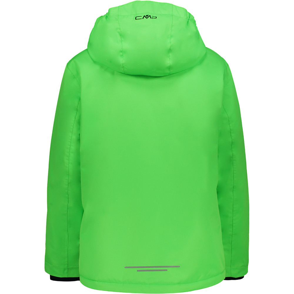 Cmp chaqueta esquí infantil Cmp KID JACKET SNAPS HOOD vista trasera Cmp chaqueta esquí infantil Cmp KID JACKET SNAPS HOOD vista trasera