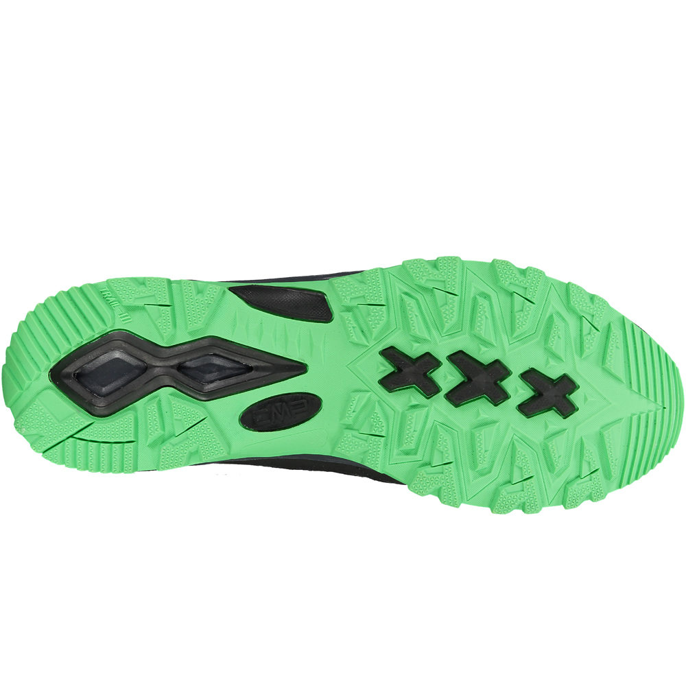Cmp zapatillas trail hombre Cmp ZANIAH TRAIL SHOE WP NEVE vista trasera Cmp zapatillas trail hombre Cmp ZANIAH TRAIL SHOE WP NEVE vista trasera