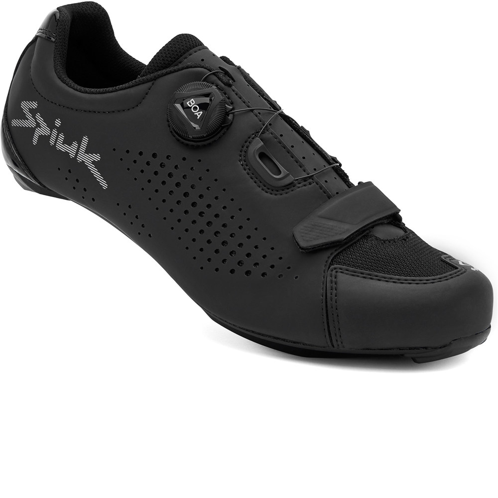 Spiuk zapatillas ciclismo carretera CARAY ROAD UNISEX NEGRO lateral interior Spiuk zapatillas ciclismo carretera CARAY ROAD UNISEX NEGRO lateral interior