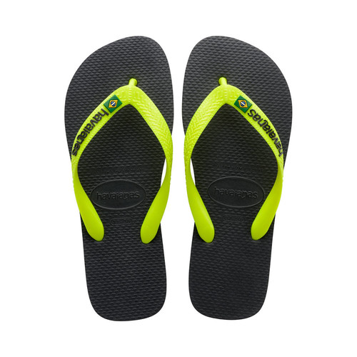HAVAIANAS HAV. BRASIL LOGO NEW GRAPHITE azul