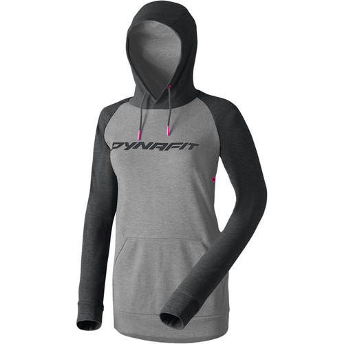 DYNAFIT 24/7 LOGO W HOODY negro