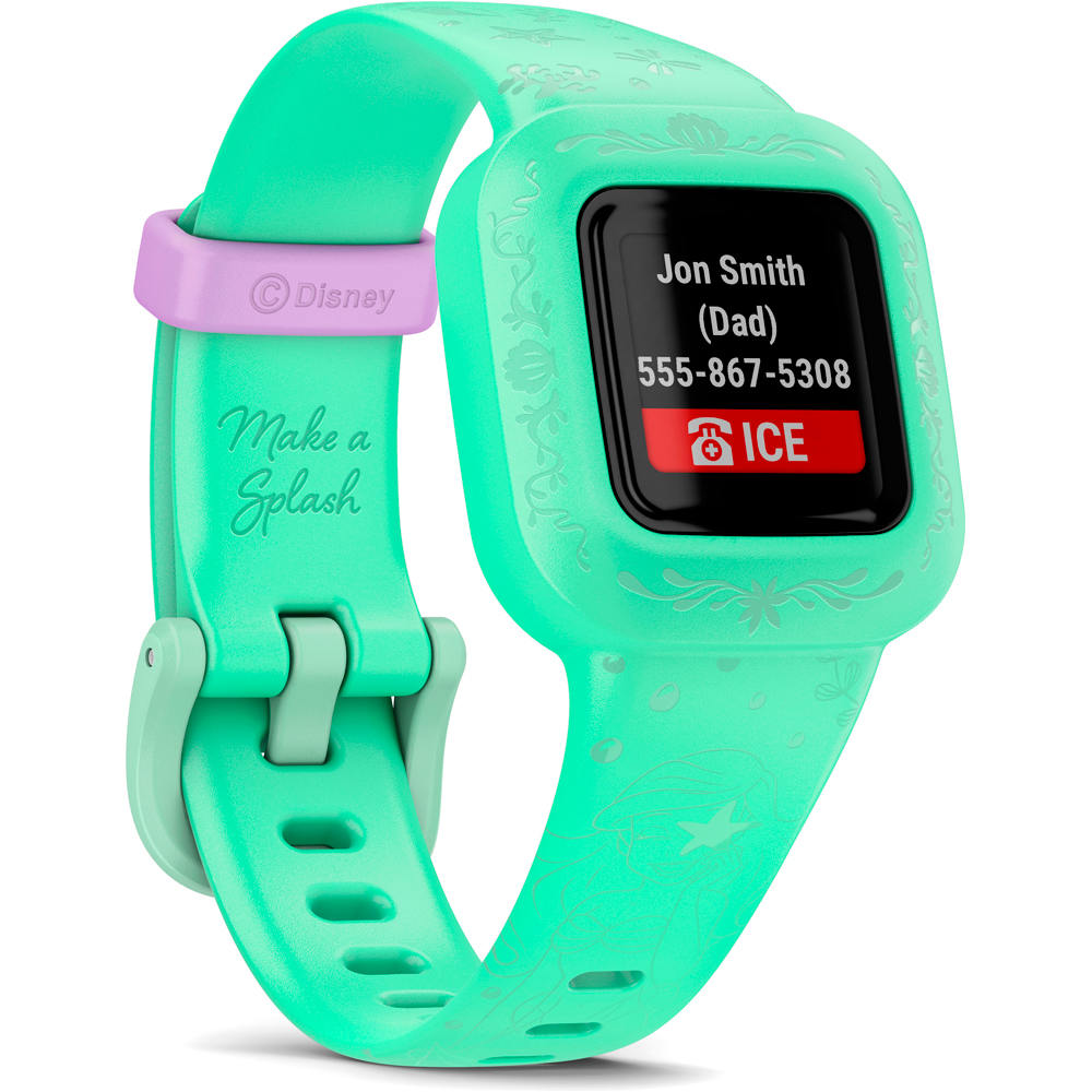 Garmin pulsera de actividad Garmin Vivofit jr3, La Sirenita 01 Garmin pulsera de actividad Garmin Vivofit jr3, La Sirenita 01