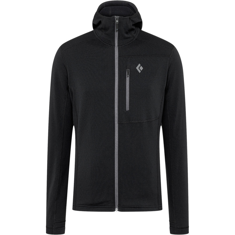 Black Diamond forro polar hombre Black Diamond M COEFFICIENT FLEECE HOODY NE vista frontal Black Diamond forro polar hombre Black Diamond M COEFFICIENT FLEECE HOODY NE vista frontal