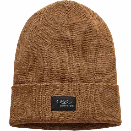 BLACK DIAMOND BADGE BEANIE MA marron