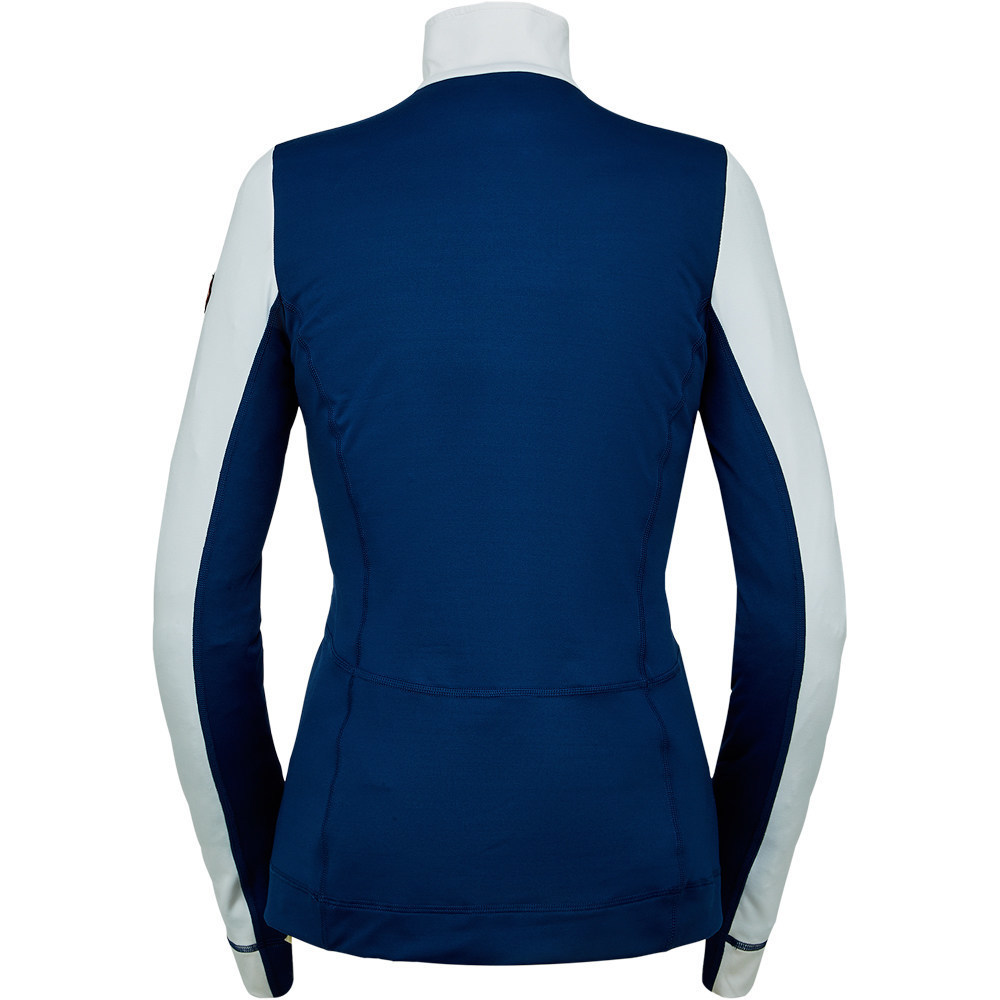 Spyder camiseta térmica manga larga mujer Spyder W SAVONA ZIP T-NECK AZ vista trasera Spyder camiseta térmica manga larga mujer Spyder W SAVONA ZIP T-NECK AZ vista trasera