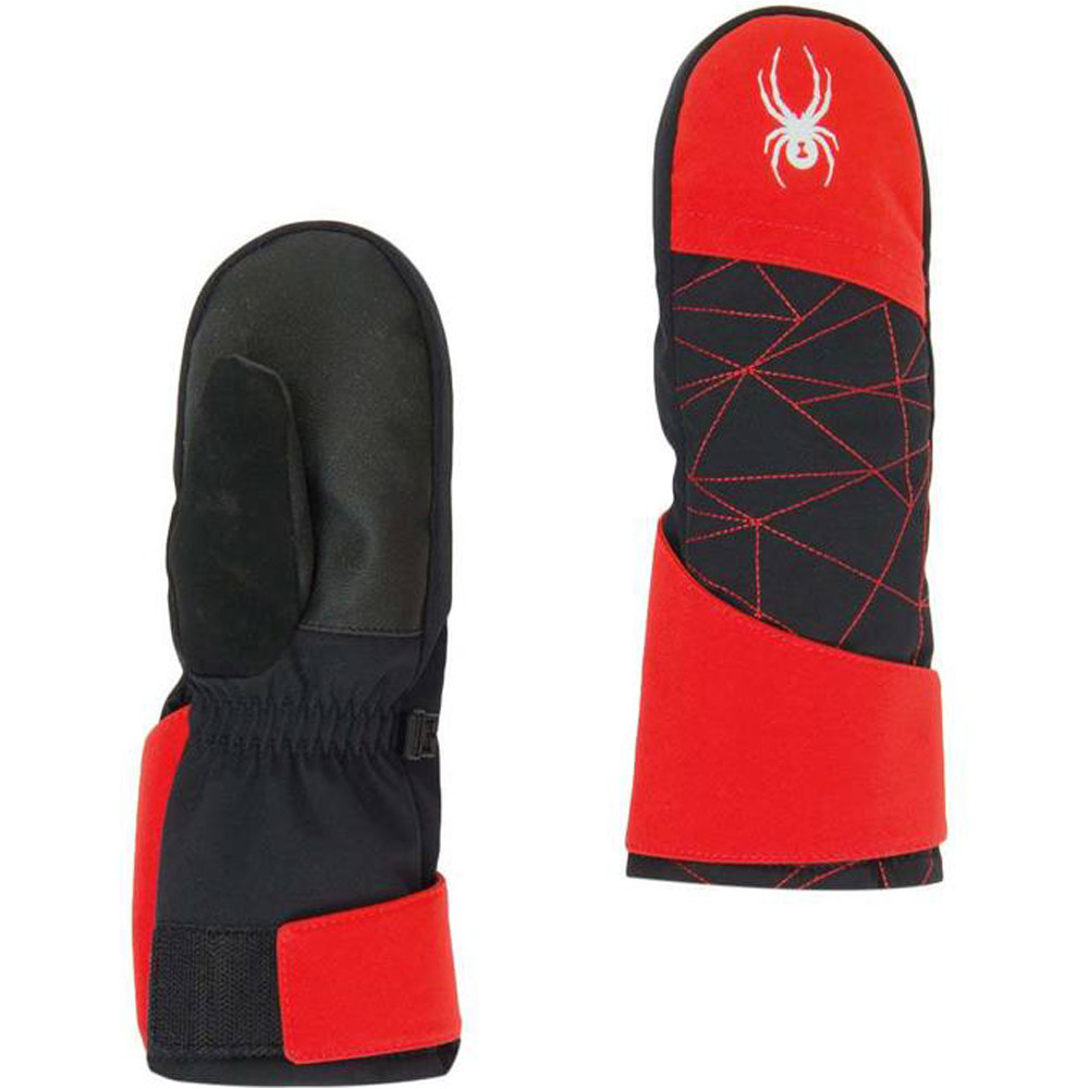 Spyder manoplas esquí niño Spyder MINI CUBBY SKI MITTEN RO vista trasera Spyder manoplas esquí niño Spyder MINI CUBBY SKI MITTEN RO vista trasera