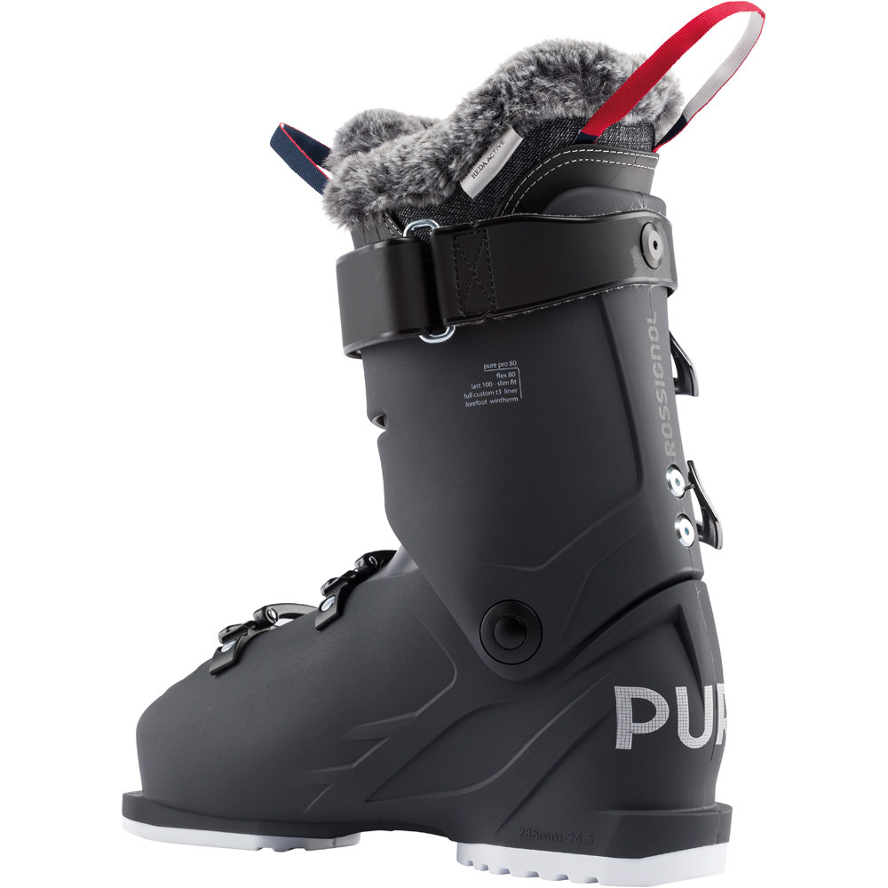 Rossignol botas de esquí mujer Rossignol PURE PRO 80 NE lateral interior Rossignol botas de esquí mujer Rossignol PURE PRO 80 NE lateral interior