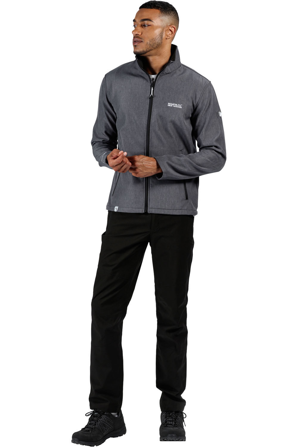 Regatta forro polar hombre Regatta Cera IV GR vista detalle Regatta forro polar hombre Regatta Cera IV GR vista detalle