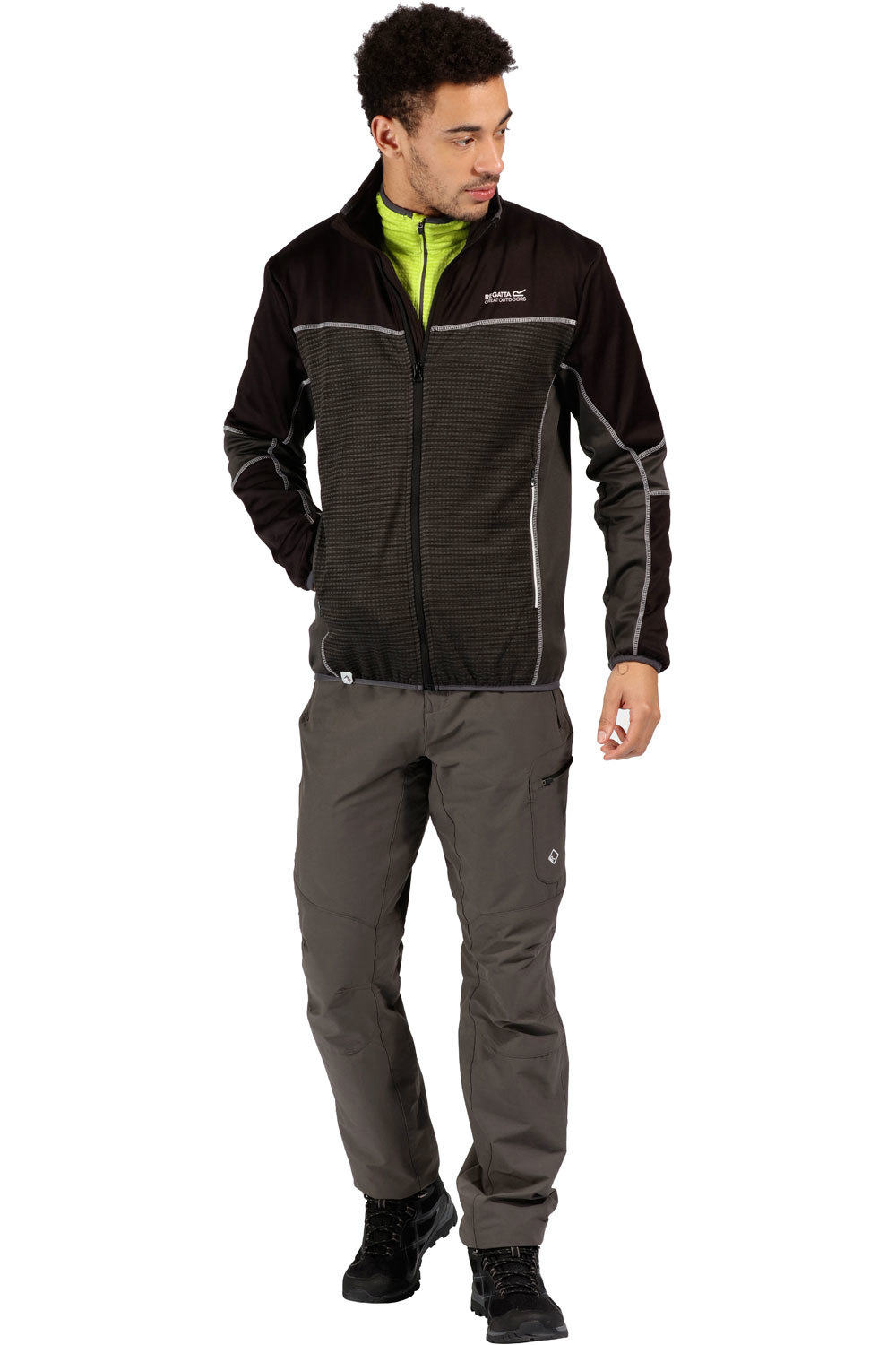Regatta forro polar hombre Regatta Yare III GRNE vista detalle Regatta forro polar hombre Regatta Yare III GRNE vista detalle