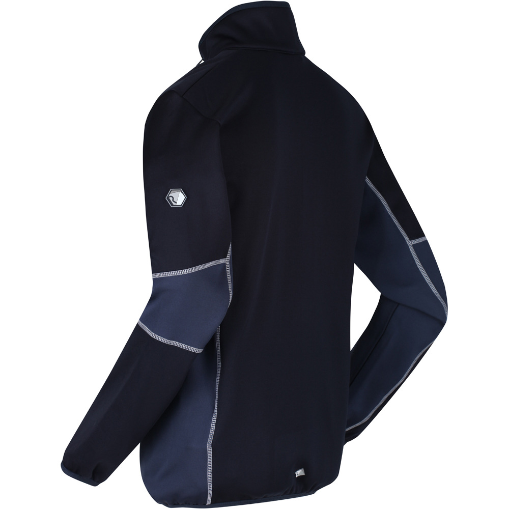 Regatta forro polar hombre Regatta Yare III AZMN vista trasera Regatta forro polar hombre Regatta Yare III AZMN vista trasera