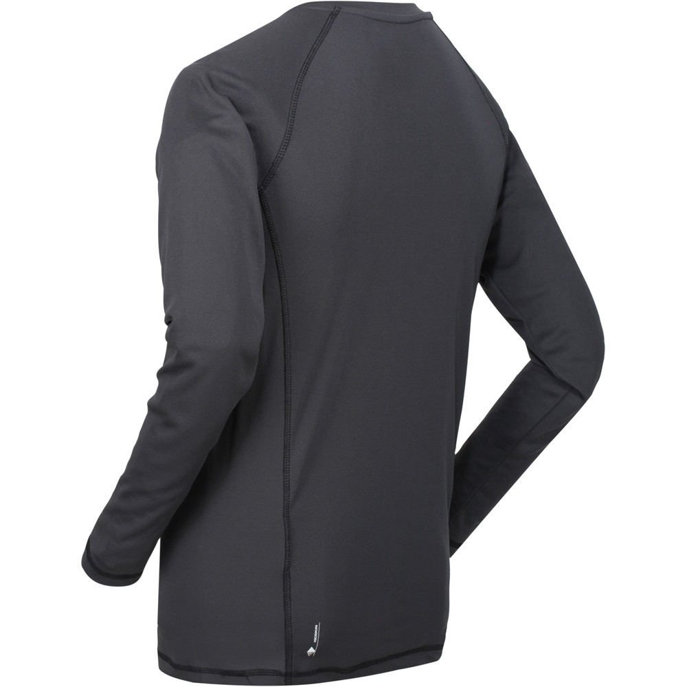 Regatta camiseta térmica manga larga hombre Regatta Bamley Set GR vista trasera Regatta camiseta térmica manga larga hombre Regatta Bamley Set GR vista trasera