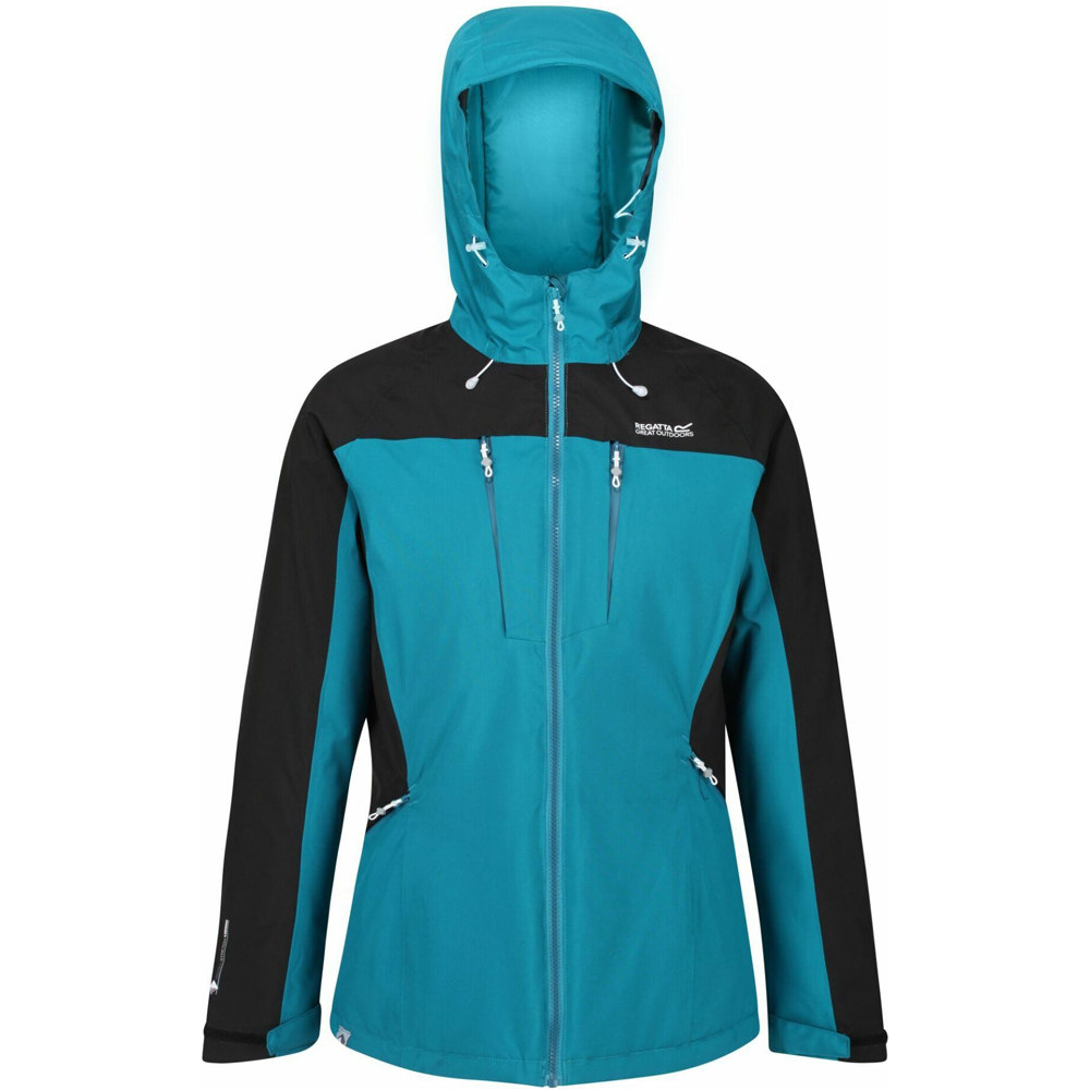Regatta chaqueta impermeable insulada mujer Regatta Wm Highton Strtch AZNE vista detalle Regatta chaqueta impermeable insulada mujer Regatta Wm Highton Strtch AZNE vista detalle
