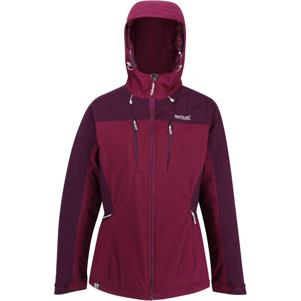Regatta chaqueta impermeable insulada mujer Regatta Wm Highton Strtch GN vista detalle Regatta chaqueta impermeable insulada mujer Regatta Wm Highton Strtch GN vista detalle